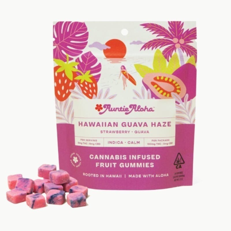 Auntie Aloha - Auntie Aloha- Hawaiian Guava Haze 100mg 20pk - 1