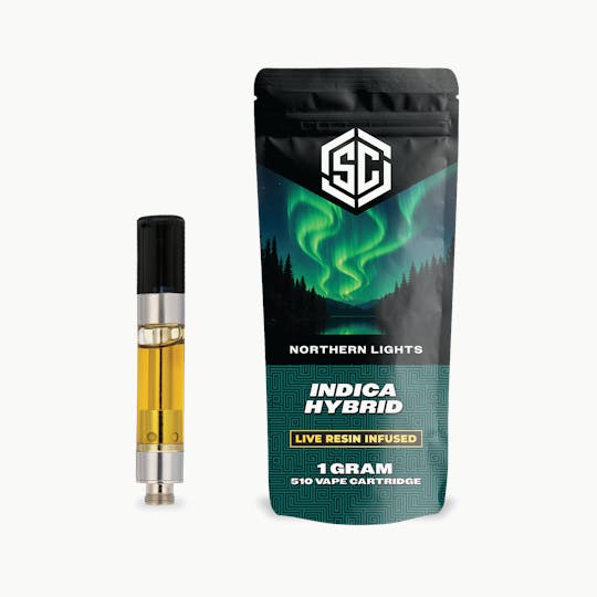 Society C - The SC | Live Resin Infused 510 Cartridge | Northern Lights | 1g - 1