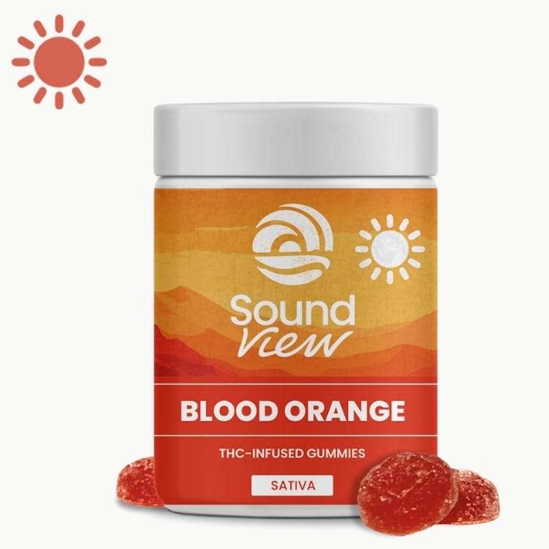 SoundView - SoundVIew - Blood Orange Gummies 100mg 20pk - 1