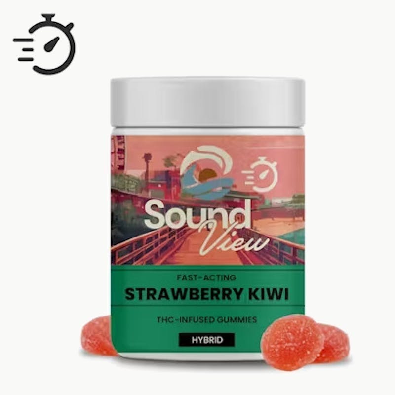SoundView - SoundView - Fast-Acting Strawberry Kiwi Gummies 100mg 20pk - 1