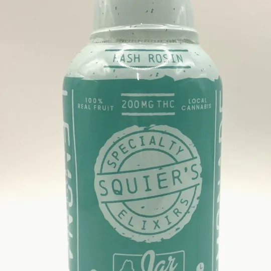 Squier's Specialty Edibles - Agave Lemonade - 200mg THC Hash Rosin - Ready-To-Drink - 1