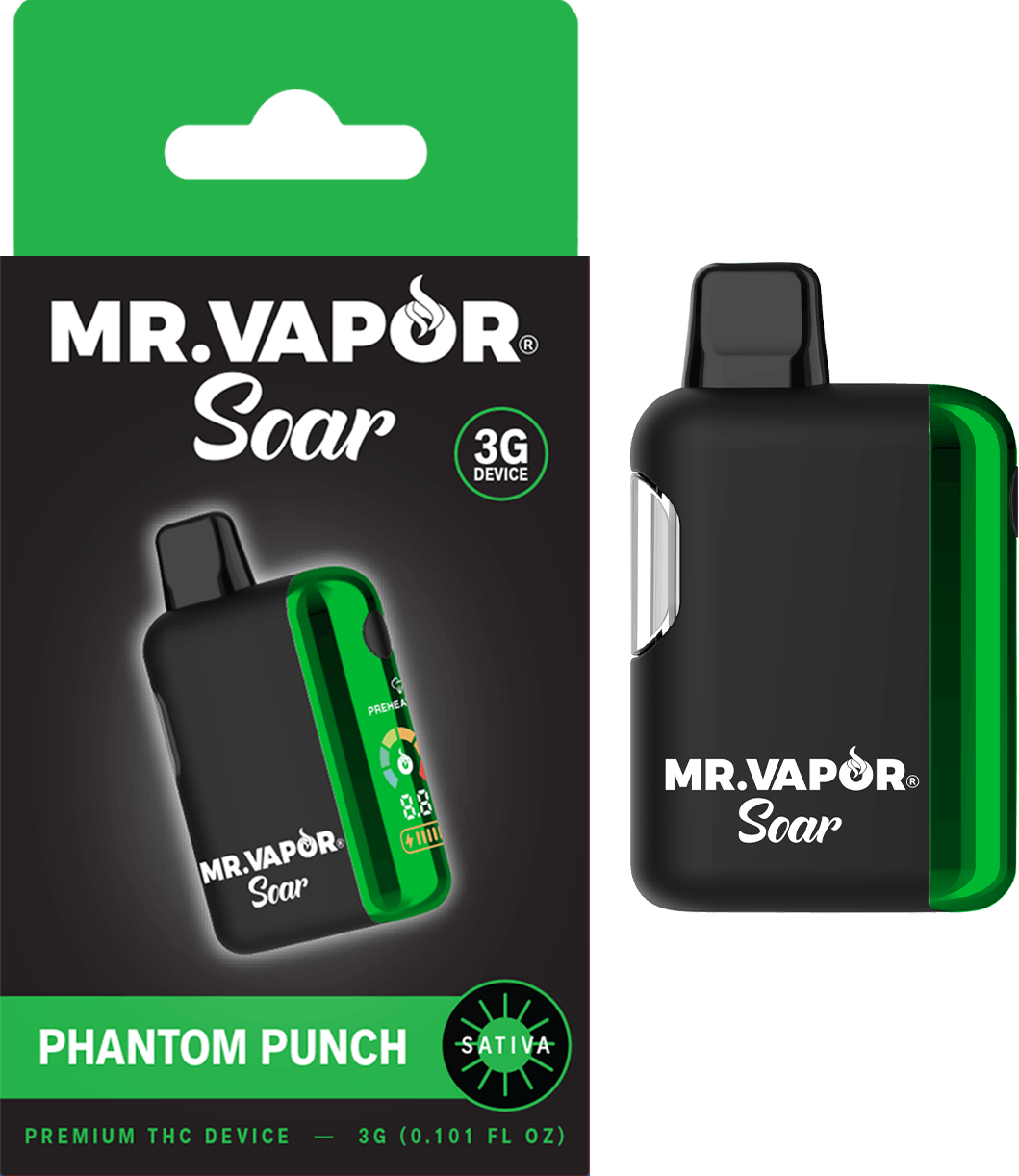Mr. Vapor Soar - Mr. Vapor Soar - 3g Disposable - Phantom Punch - 1
