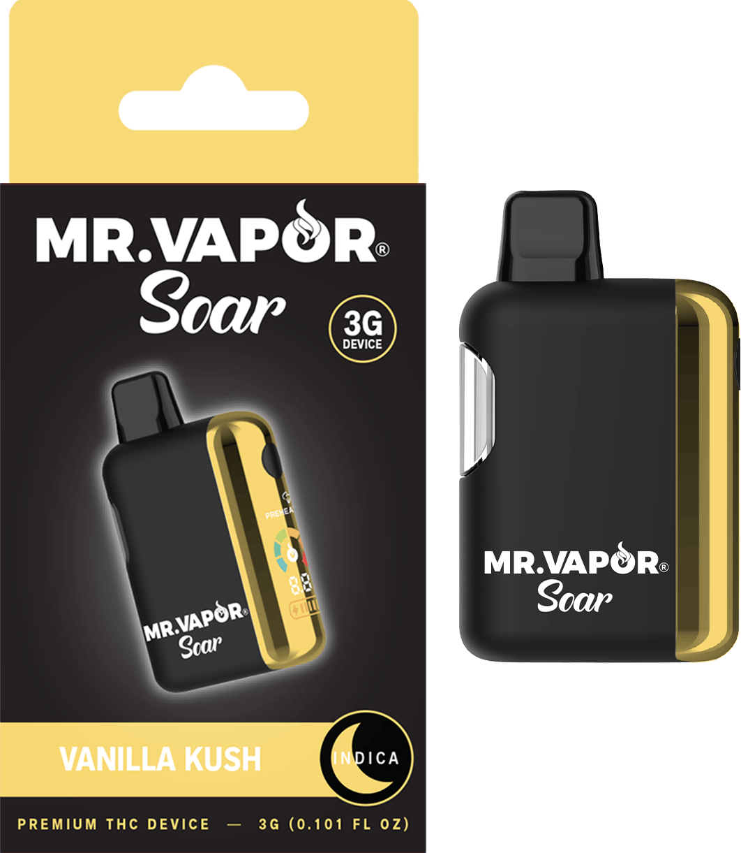 Mr. Vapor Soar - Mr. Vapor Soar - 3g Disposable - Vanilla Kush - 1