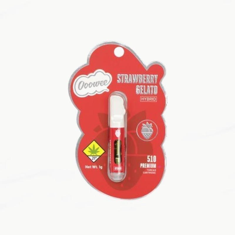 Ooowee - Strawberry Gelato Cartridge 1g - 1