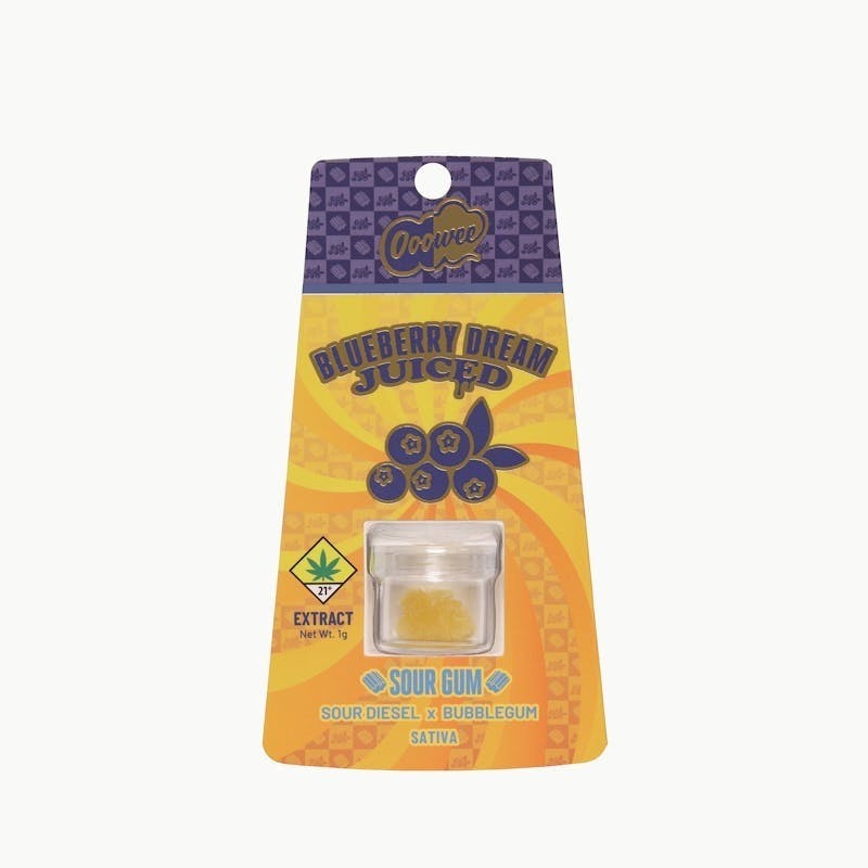 Ooowee - Blueberry Dream x Sour Gum Sugar 1g - 1