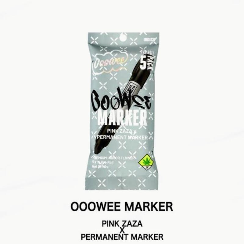 Ooowee - Ooowee Marker | Dipped Pre Roll 1g | 5pk - 1