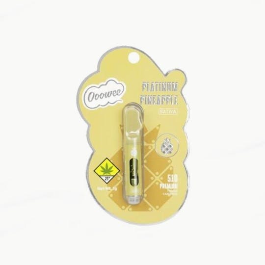Ooowee - Platinum Pineapple Cartridge 1g - 1