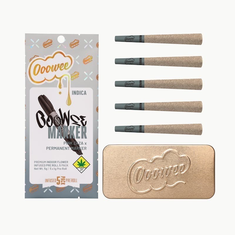 Ooowee - Ooowee Marker Pre Roll 1g | 5pk - 1