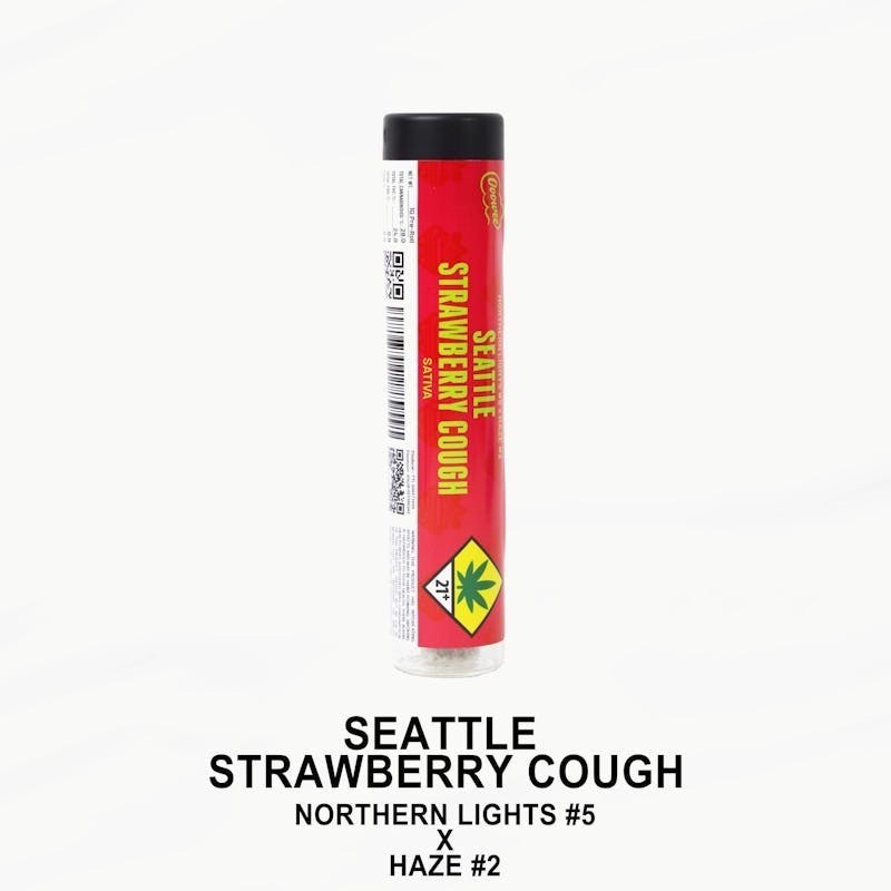 Ooowee - Seattle Strawberry Cough Pre Roll 1g - 1