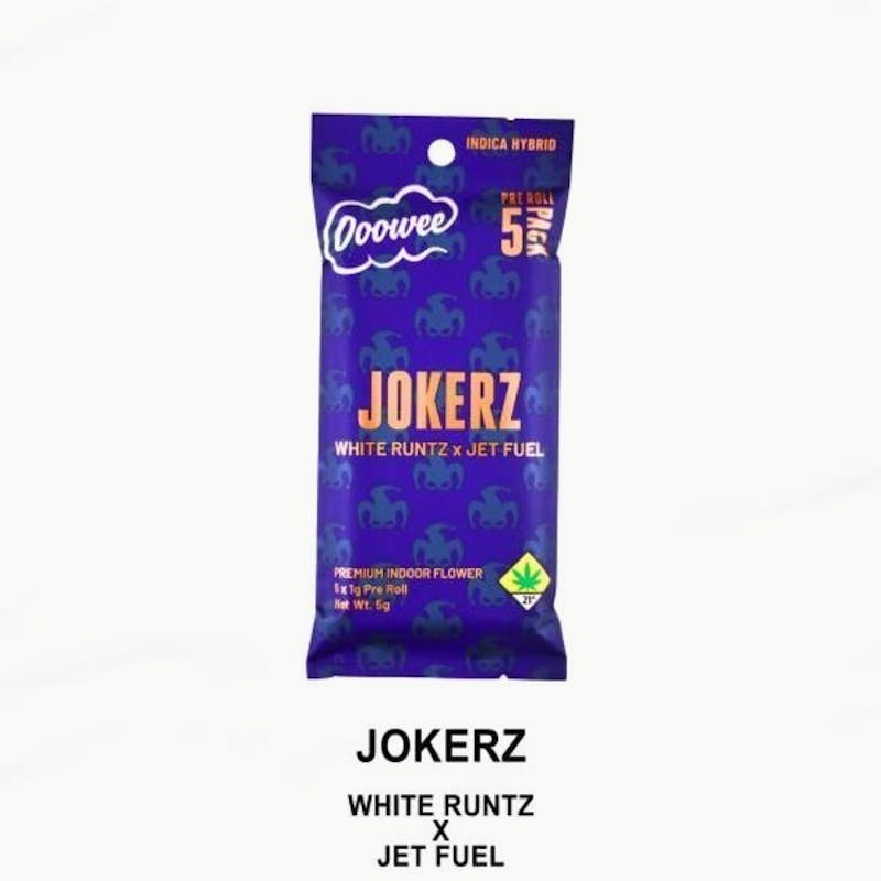 Ooowee - Jokerz Pre Roll 1g | 5pk - 1