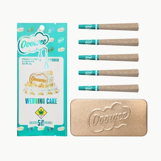 Ooowee - Wedding Cake Pre Roll 1g | 5pk - 1