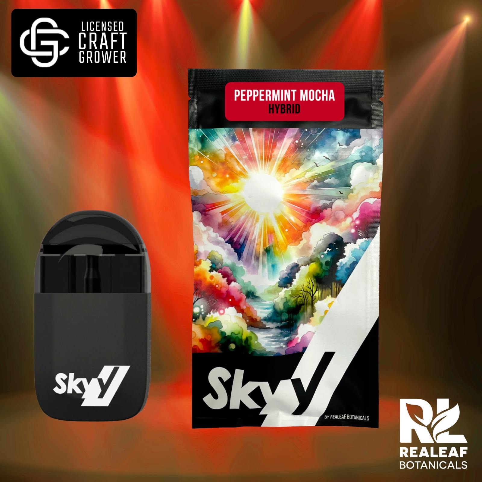 Realeaf Botanicals - Peppermint Mocha Disposable Pen 2.5g - 1