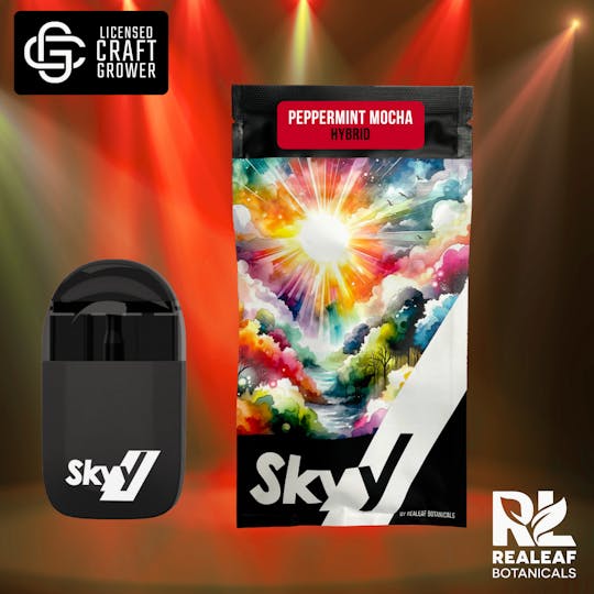 Realeaf Botanicals - Peppermint Mocha Disposable Pen 2.5g - 1