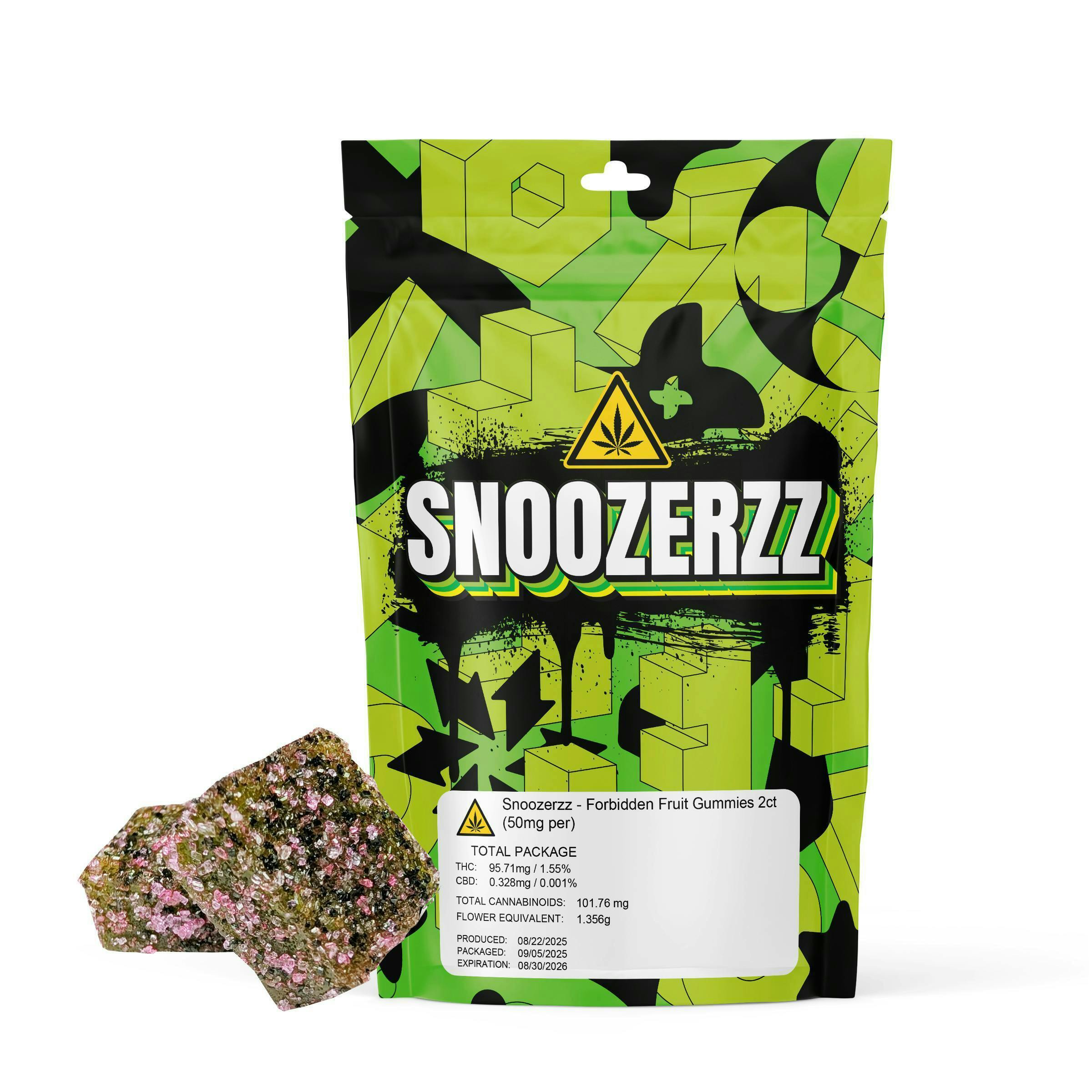 Snoozerzz - Snoozerzz - Forbidden Fruit Gummies 2ct (50mg per) - 1