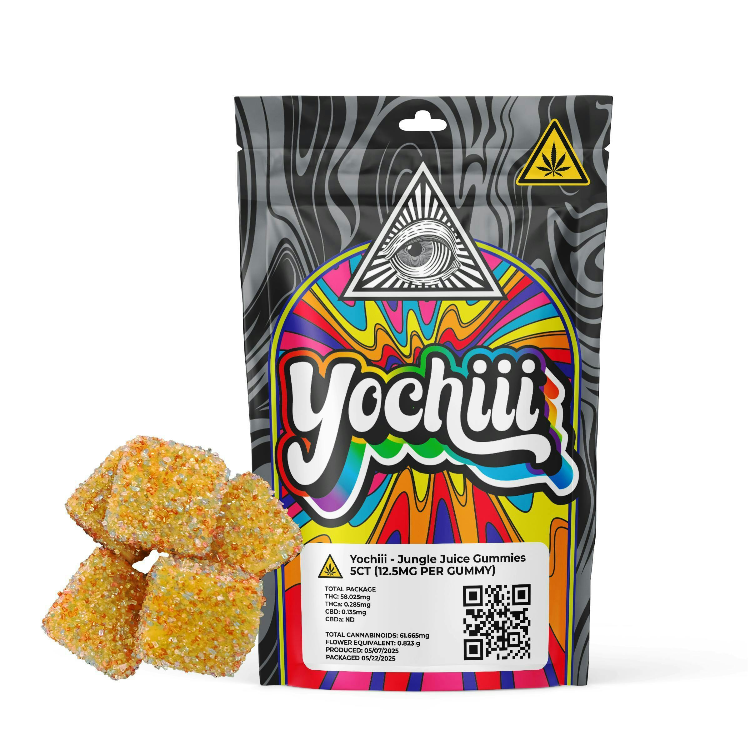 Yochiii - Yochiii - Jungle Juice Gummies 5ct (12.5mg per) - 1