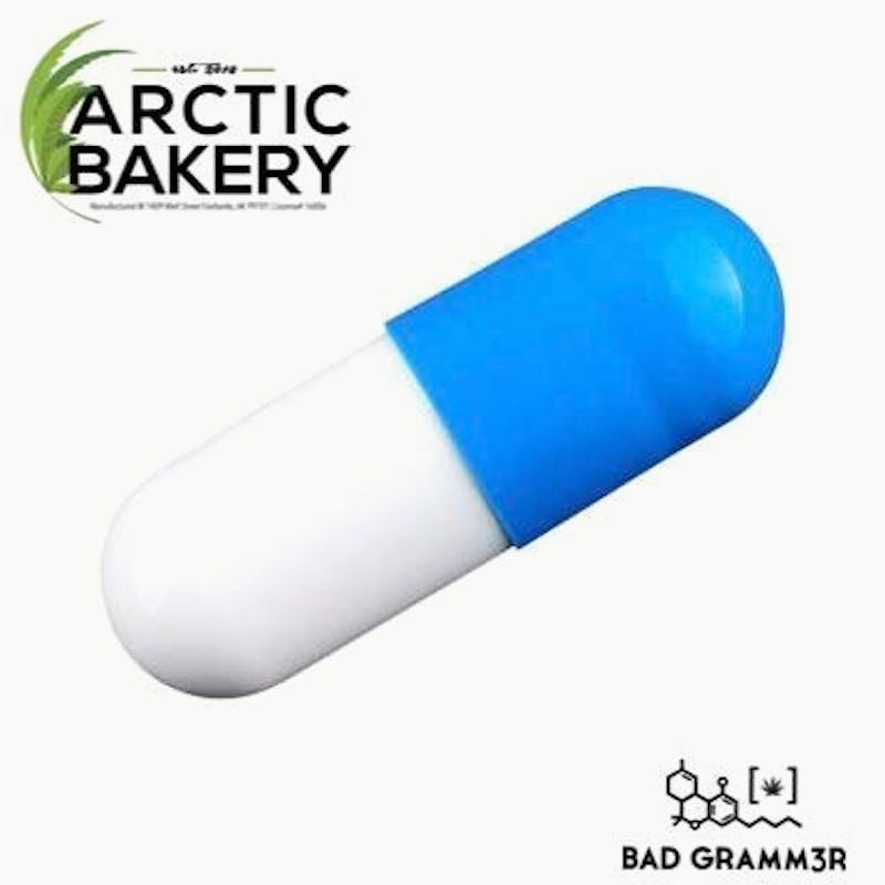 Arctic Bakery - Arctic Ice Caps (Canna Caps) – Sativa – 100mg THC – 10 Pack - 1