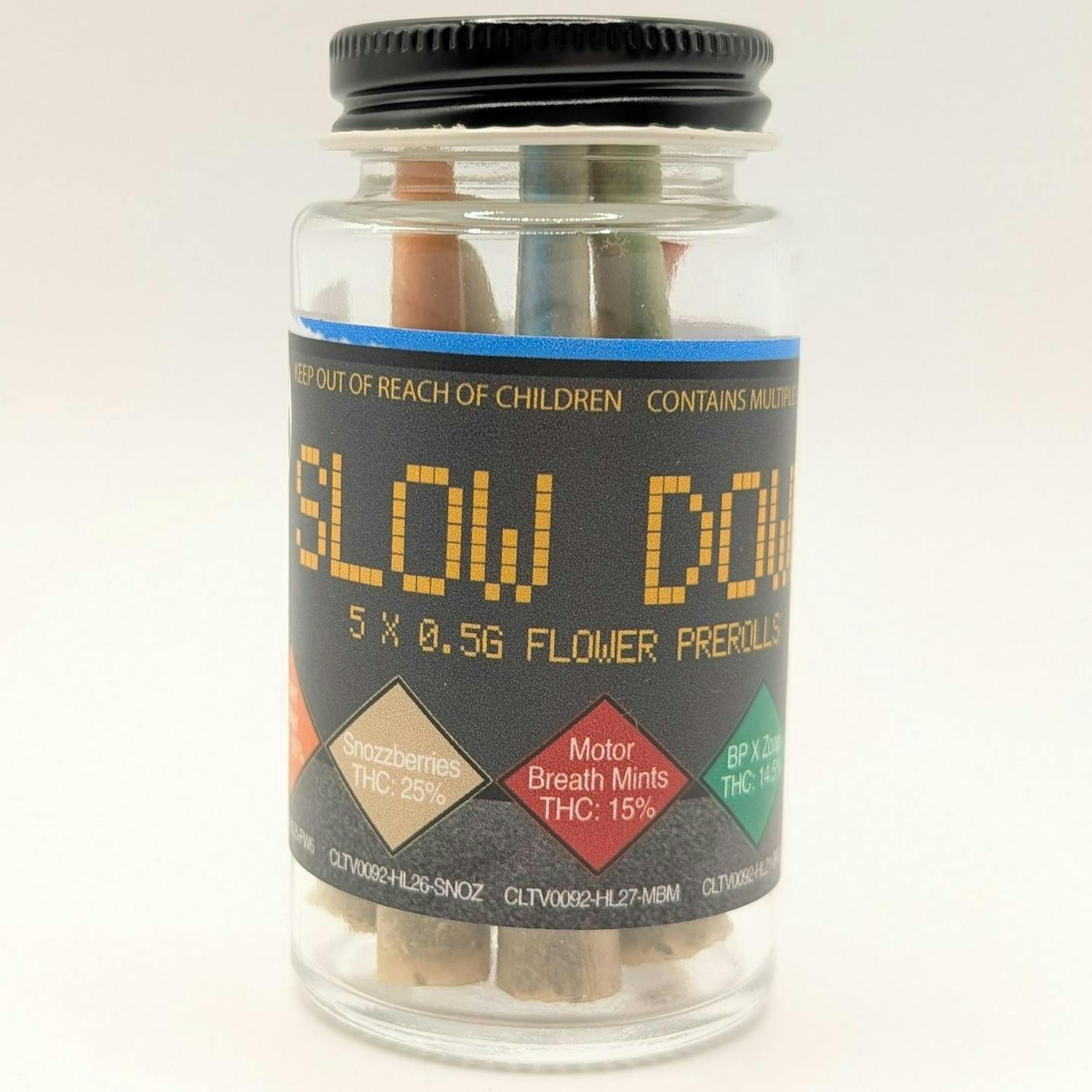 Hey Bud - Hey Bud | Slow Down 5 x .5g Pre Roll Pack - 1