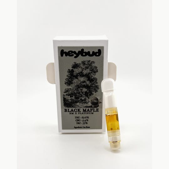 Hey Bud - Hey Bud | Black Maple x Platinum 0.5g Live Rosin Vape - 1
