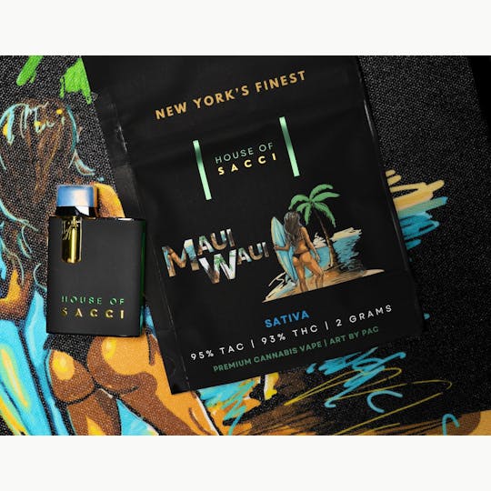 House of Sacci - MAUI WAUI 2G PREMIUM SATIVA CANNABIS VAPE - 1