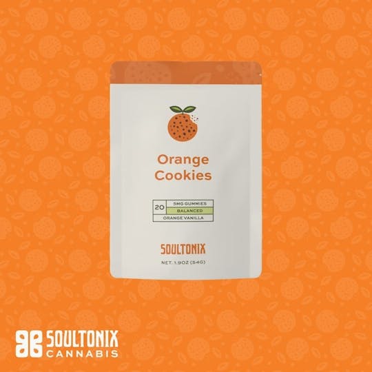 SoulTonix - Orange Cookies Gummies - 1