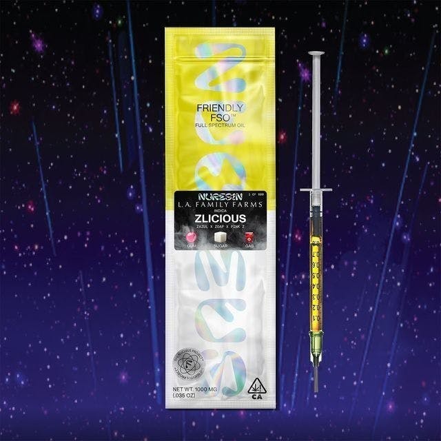 Friendly Brand - Friendly x L.A.F.F | Nuresin Applicator | Zlicious | Extract Oils | 1g - 1