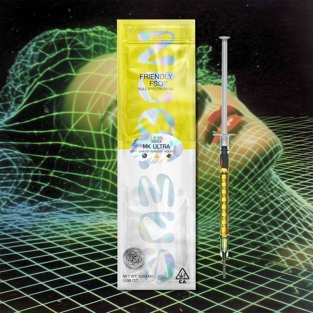 Friendly Brand - Friendly Brand | Live Resin Applicator | MK Ultra | Extract Oils | 1g - 1