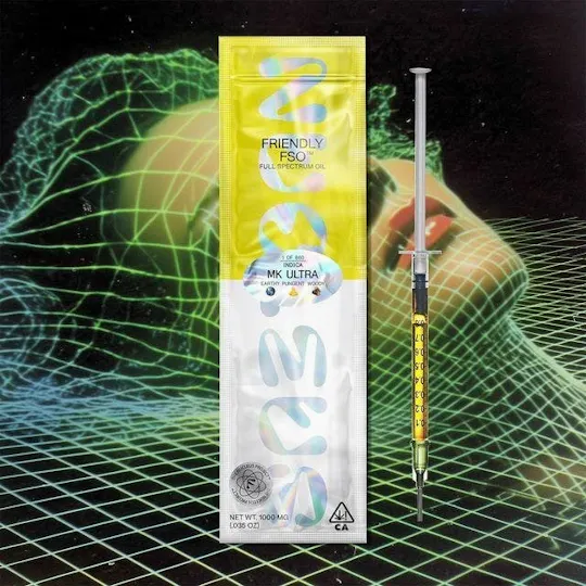 Friendly Brand - Friendly Brand | Live Resin Applicator | MK Ultra | Extract Oils | 1g - 1