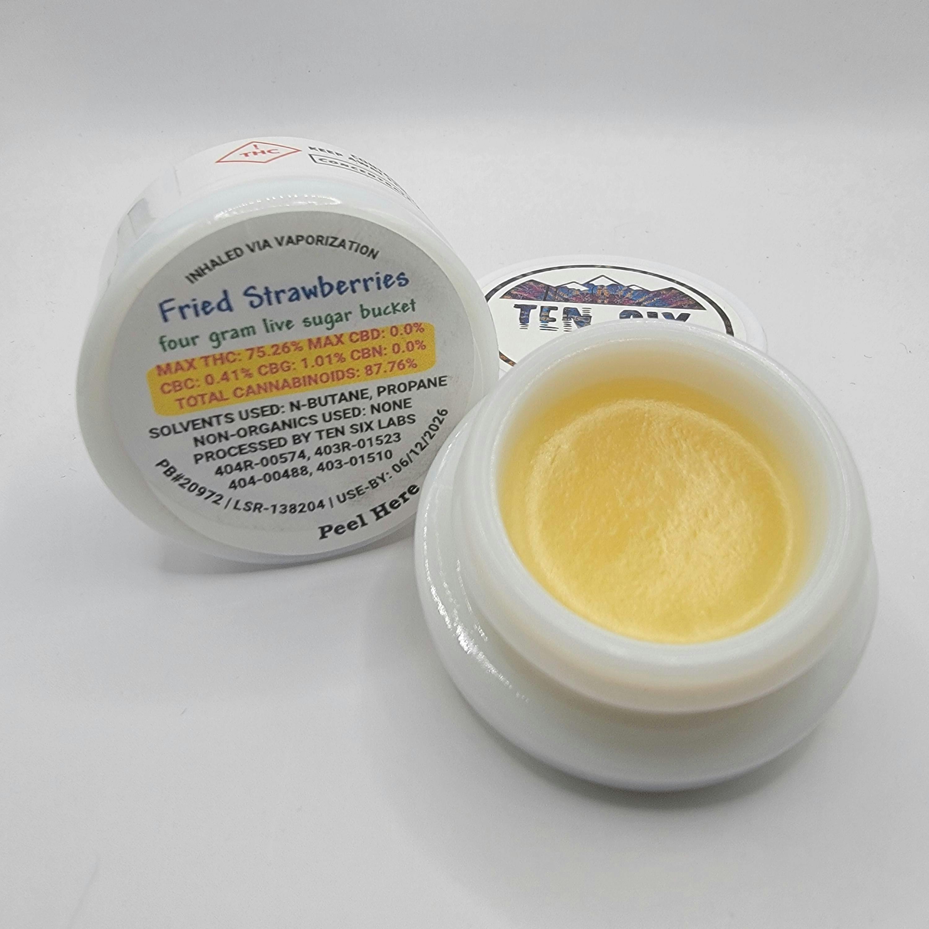 Ten Six Labs - Fried Strawberries - 4g Live Sugar Resin - 1