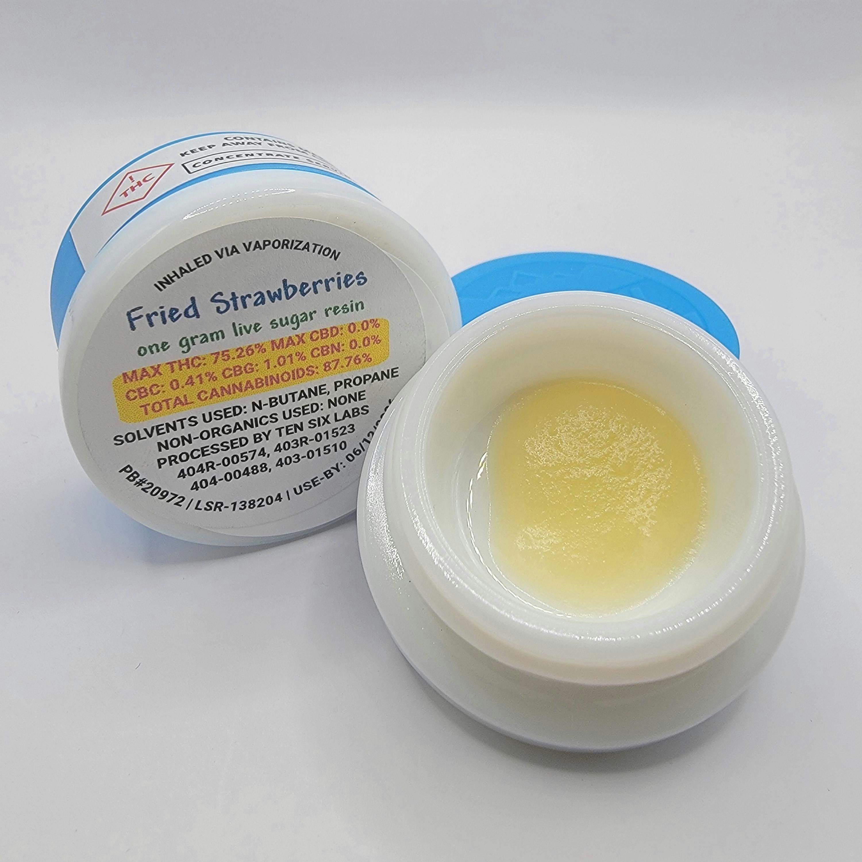 Ten Six Labs - Fried Strawberries - 1g Live Sugar Resin - 1