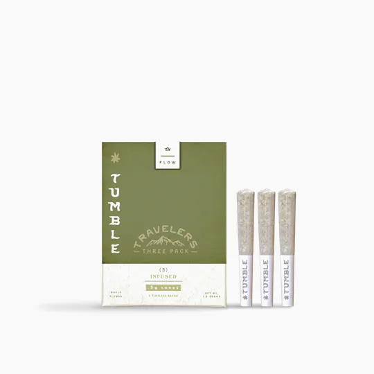 Timeless Vapes - OG Kush | Tumble Travelers Infused Minis | 0.5g each | 3pk - 1