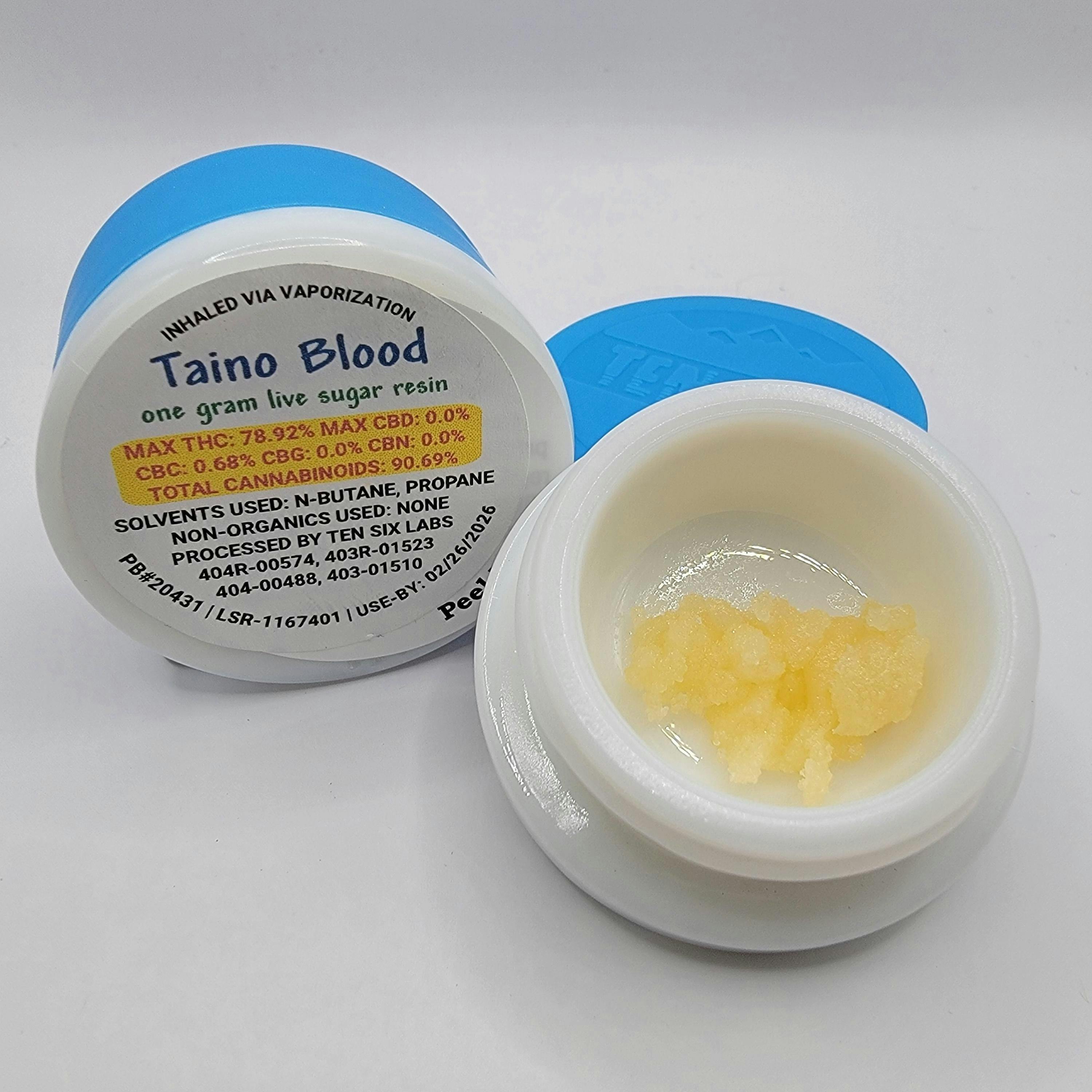 Ten Six Labs - Taino Blood - 1g Live Sugar Resin - 1