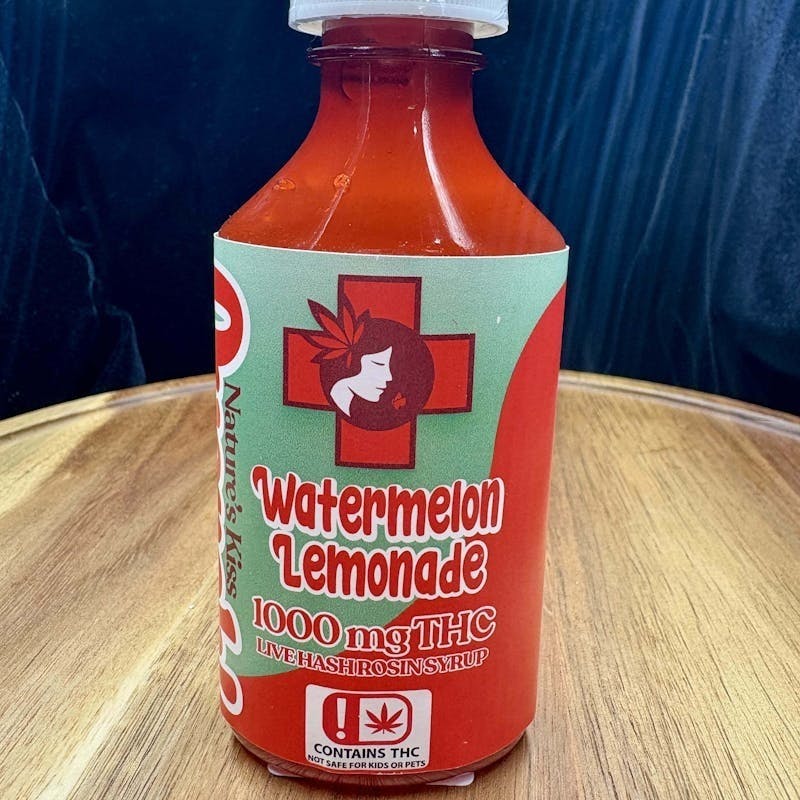 Nature's Kiss - Nature's Kiss - Watermelon Lemonade Quench! Rosin Syrup 1000mg - 1