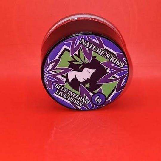 Nature's Kiss - Nature's Kiss - Blue Inferno Live Resin Concentrate 1g - 1