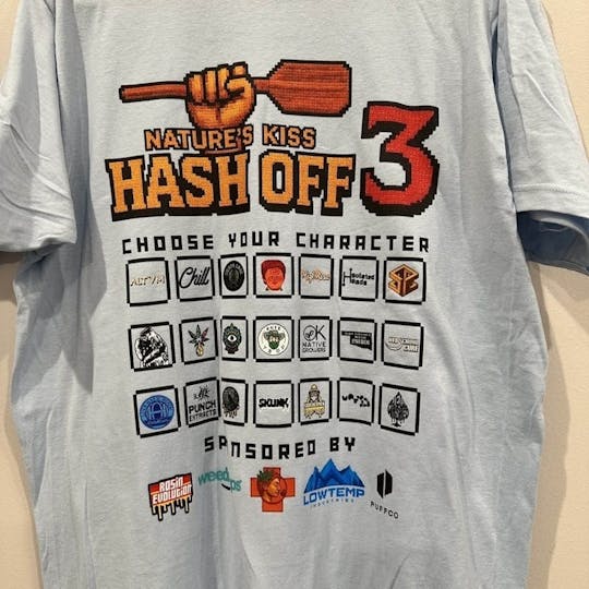 Nature's Kiss - Nature's Kiss - Hash Off T-Shirt L - 1