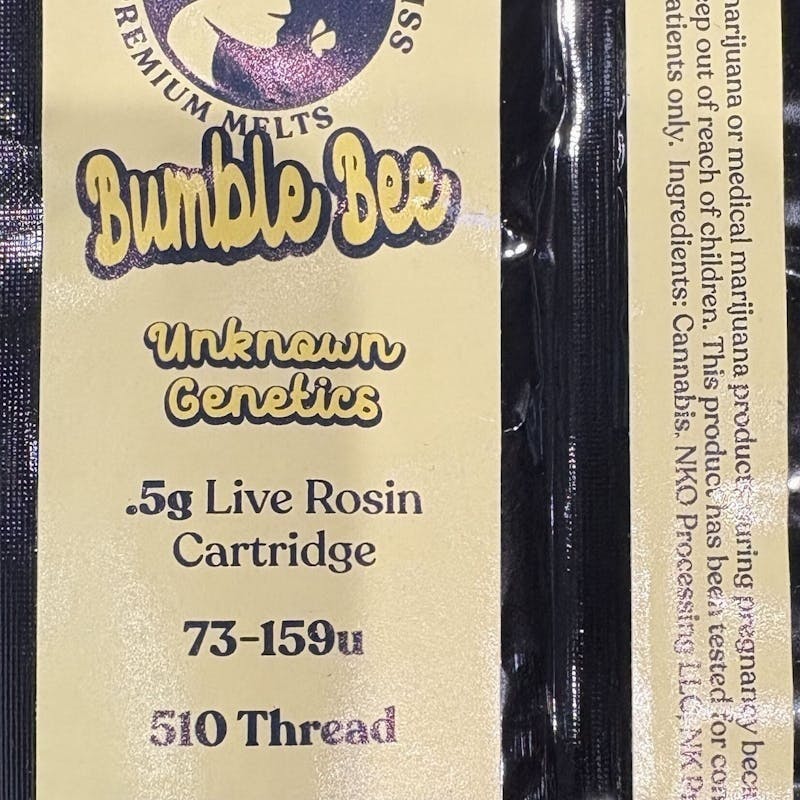 Nature's Kiss - Nature's Kiss - Bumble Bee Live Rosin Cartridge 0.5g - 1