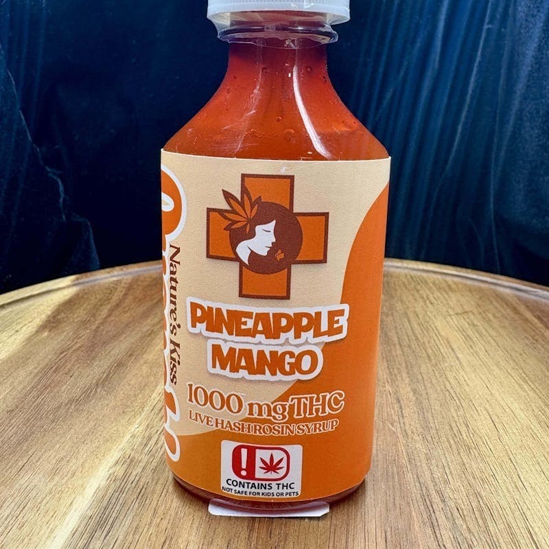 Nature's Kiss - Nature's Kiss - Pineapple Mango Quench! Rosin Syrup 1000mg - 1
