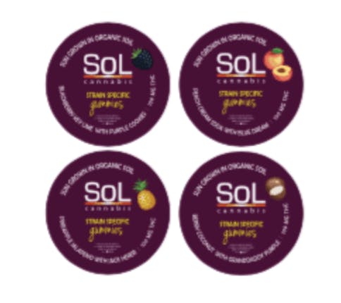 SoL Cannabis - Sol | Peach Cream Soda | Gummies | 10pk - 1