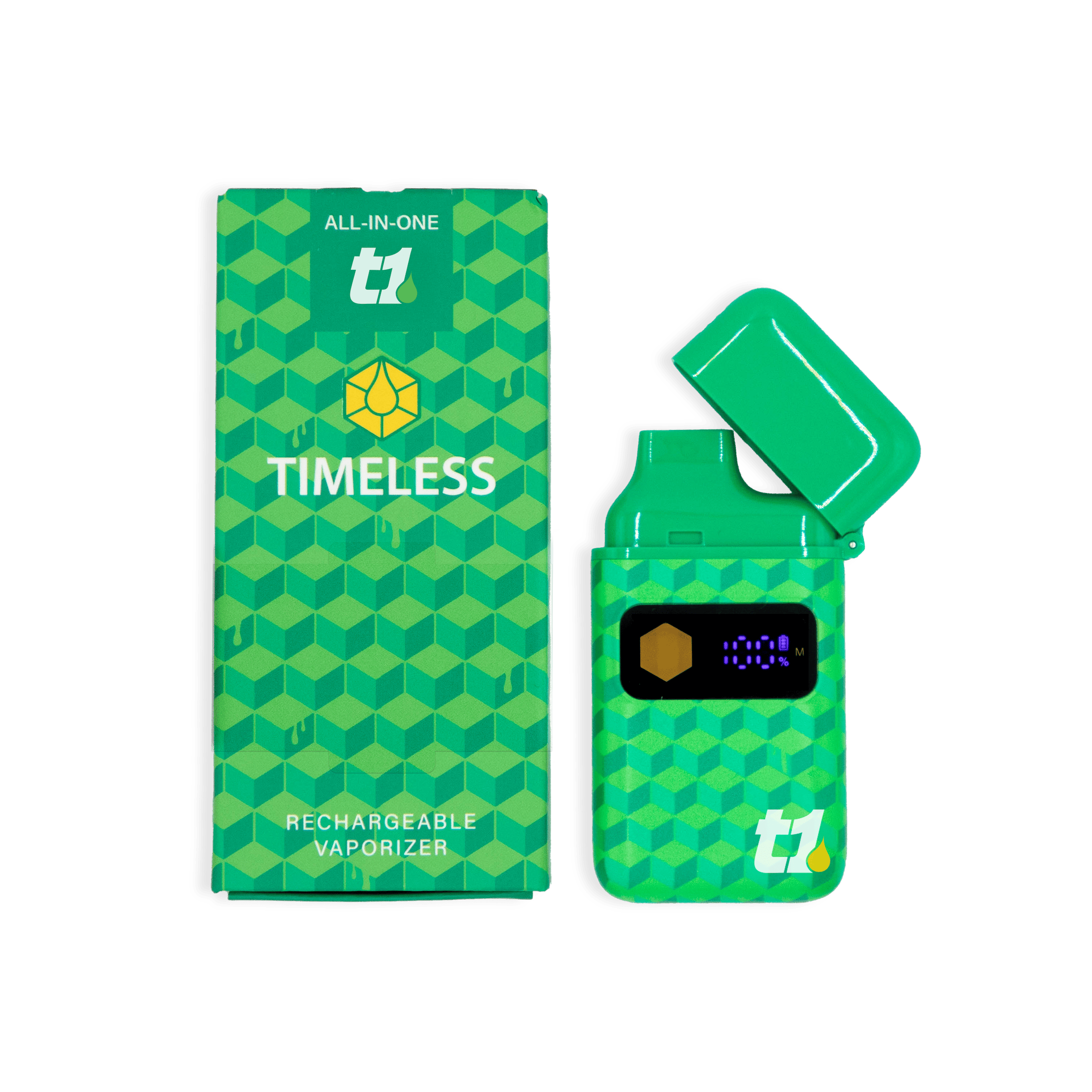 Timeless Vapes - Lemon Cherry Gelato | CHILL T1 Disposable | 1g - 1