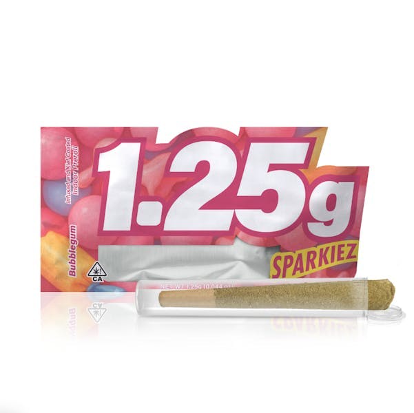 The Plant - Sparkiez 1.25g — Bubblegum Infused Kief Coated Preroll - 1