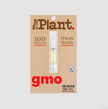 The Plant - Plant GMO 100% Whole Resin Vape Cart - 1