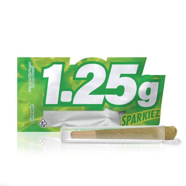 The Plant - Sparkiez 1.25g — Limeade Infused Kief Coated Preroll - 1