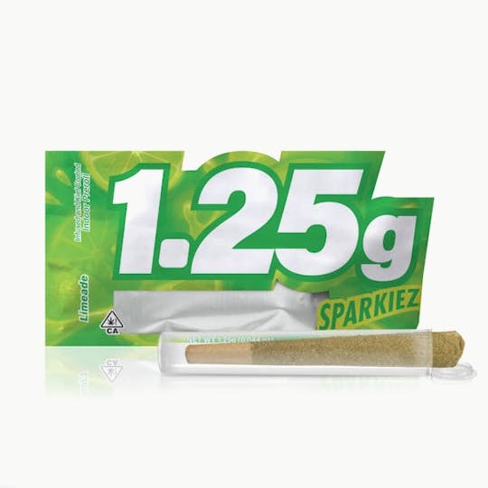 The Plant - Sparkiez 1.25g — Limeade Infused Kief Coated Preroll - 1