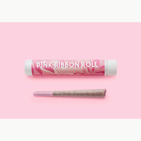 Realm Cannabis - Bounty Hunters | Motorbreath x Fire Glide | 1g Pink Ribbon Roll - 1