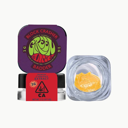 Greenline - Block Crasher - Badder - Extract - Hybrid - 2g - 1