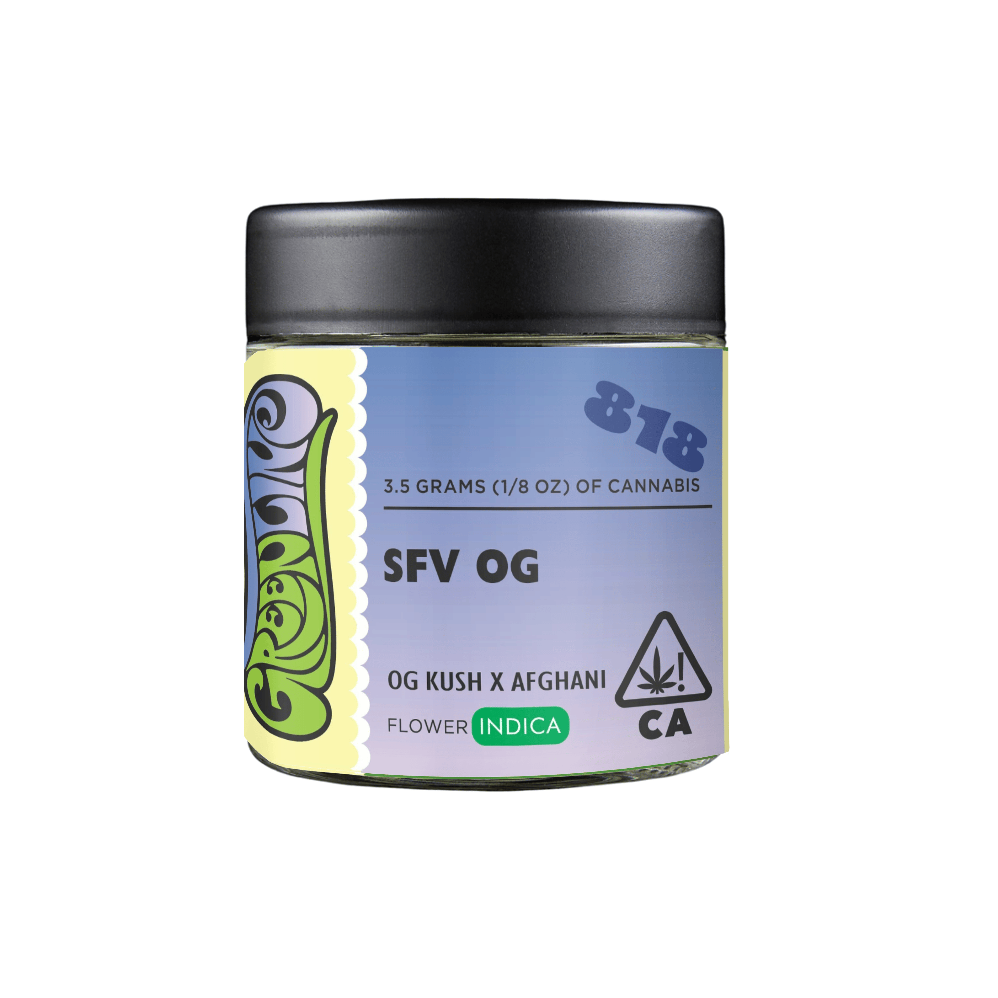 Greenline - SFV OG - 1/8 oz - Indoor - Indica - 3.5g - 1