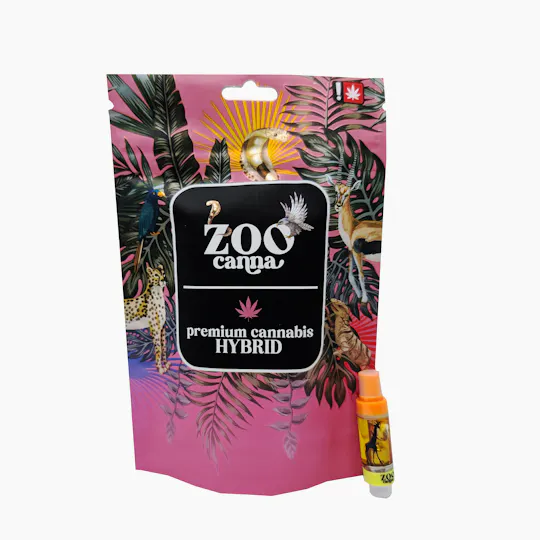 Zoo Canna - Zoo Canna 2g OG Cartridge - Paw Paw - Liquid Diamonds - Indica Dominant - 1