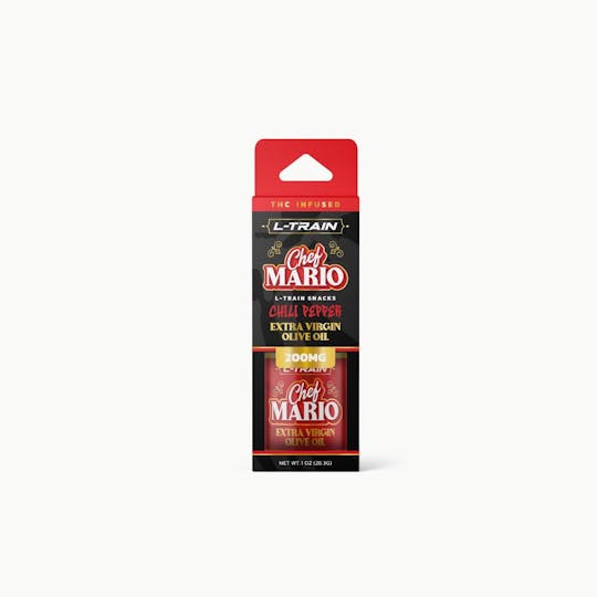 L Train - *NEW* L-Train x Chef Mario | 200mg {Chili Pepper} Infused Olive Oil - 1