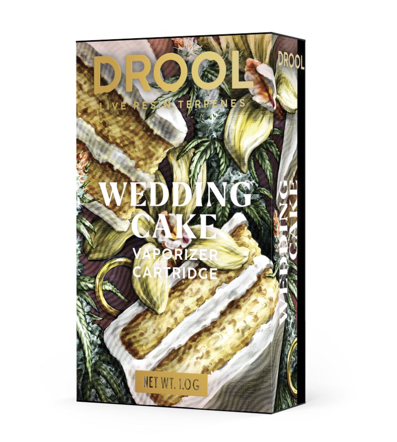 Drool - Drool | Wedding Cake | Live Resin Disposable | 1G - 1