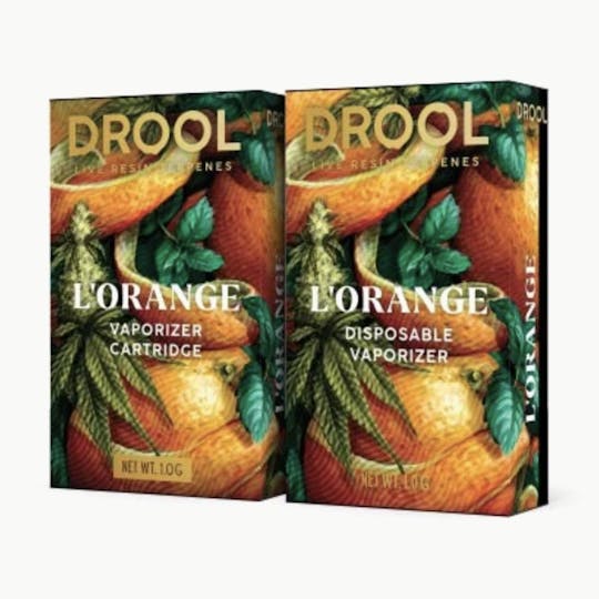 Drool - Drool | L'Orange | Live Resin Disposable | 1G - 1
