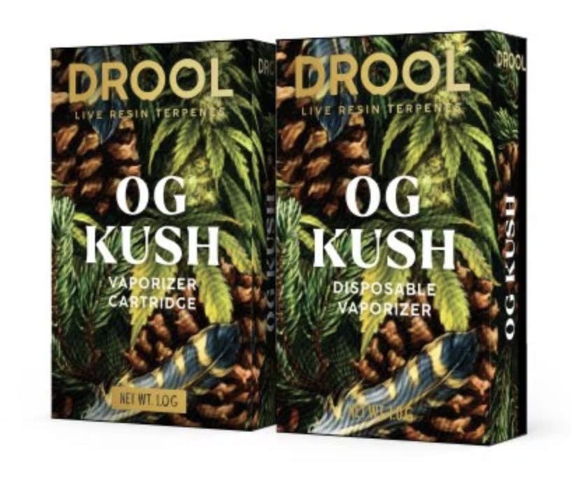 Drool - Drool | OG Kush | Live Resin Cartridge | 1G - 1